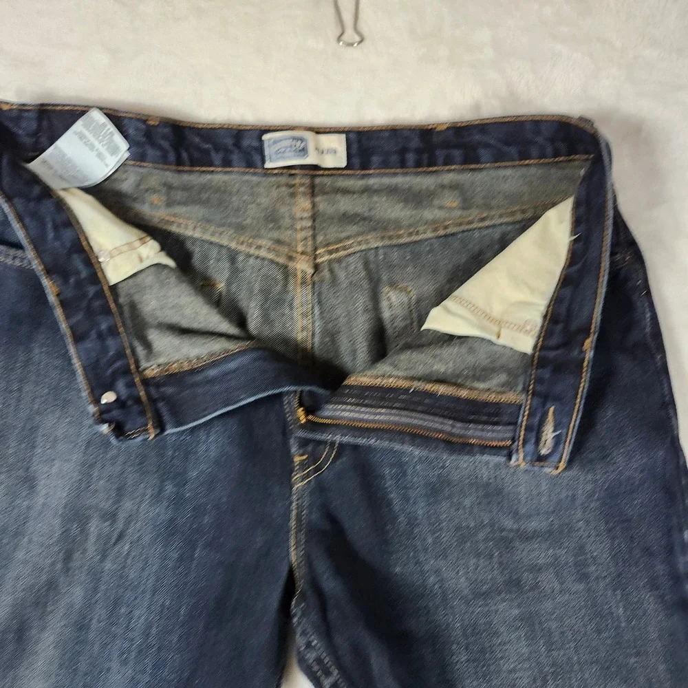 Signature by Levi Strauss Relaxed Jeans Mens 38x30 Dark‎ Wash Excellent Denim